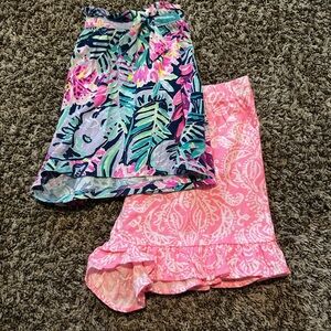 Lilly Pulitzer Lot of 2 Pairs of Girls Shorts